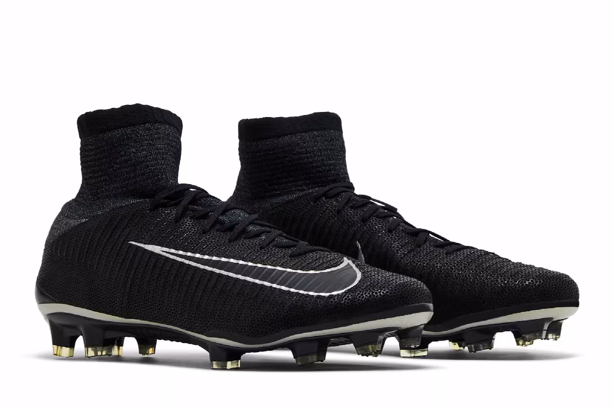 Nike Mercurial Superfly 5 TC FG Black Dark Grey, view 9