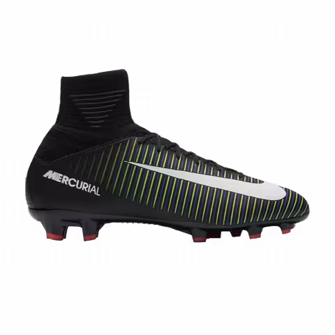 Nike Mercurial SuperFly 5 FG GS 'Black Electric Green'