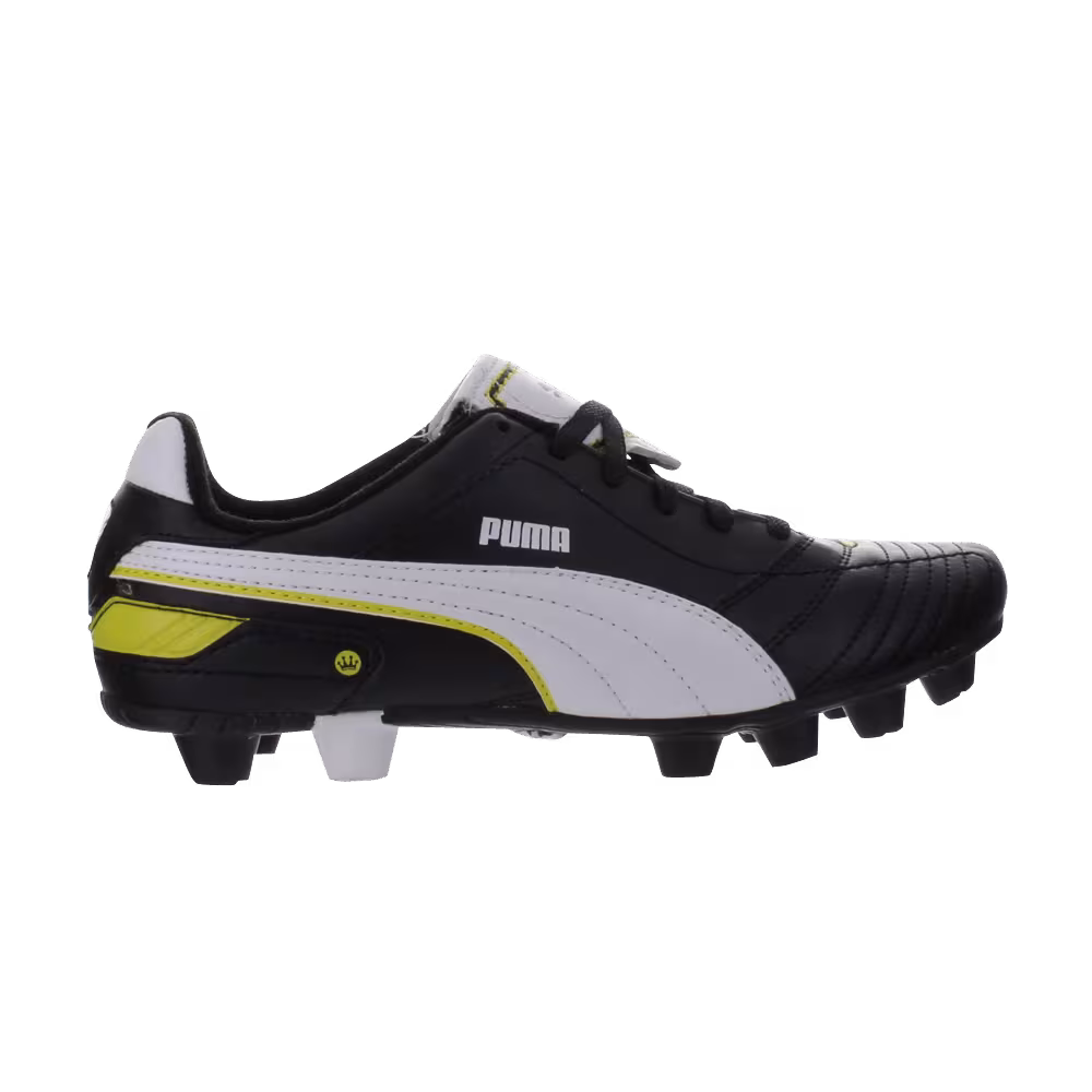 Puma Esito Finale R HG JR Black White Yellow