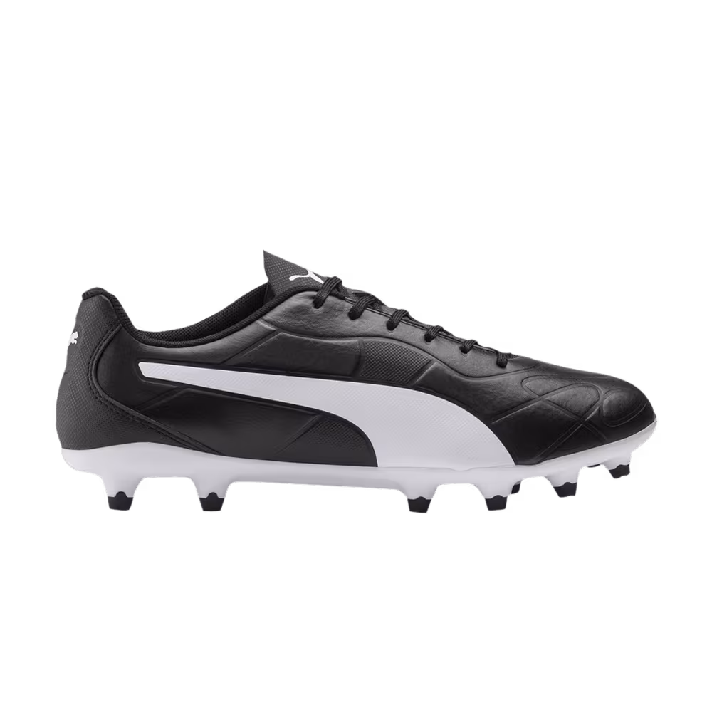 Puma Monarch FG Black White