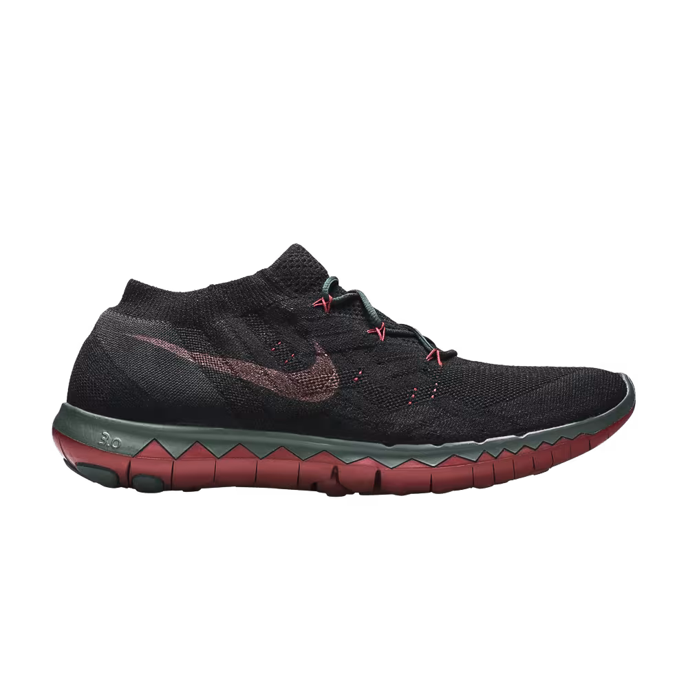 Undercover x Gyakusou x Nike Free 3.0 Flyknit Black Red Green