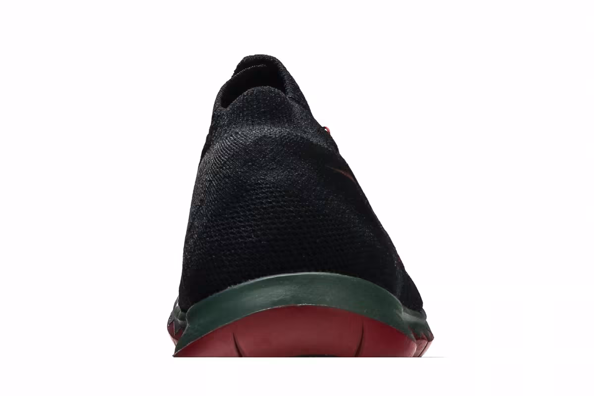 Undercover x Gyakusou x Nike Free 3.0 Flyknit Black Red Green, view 8