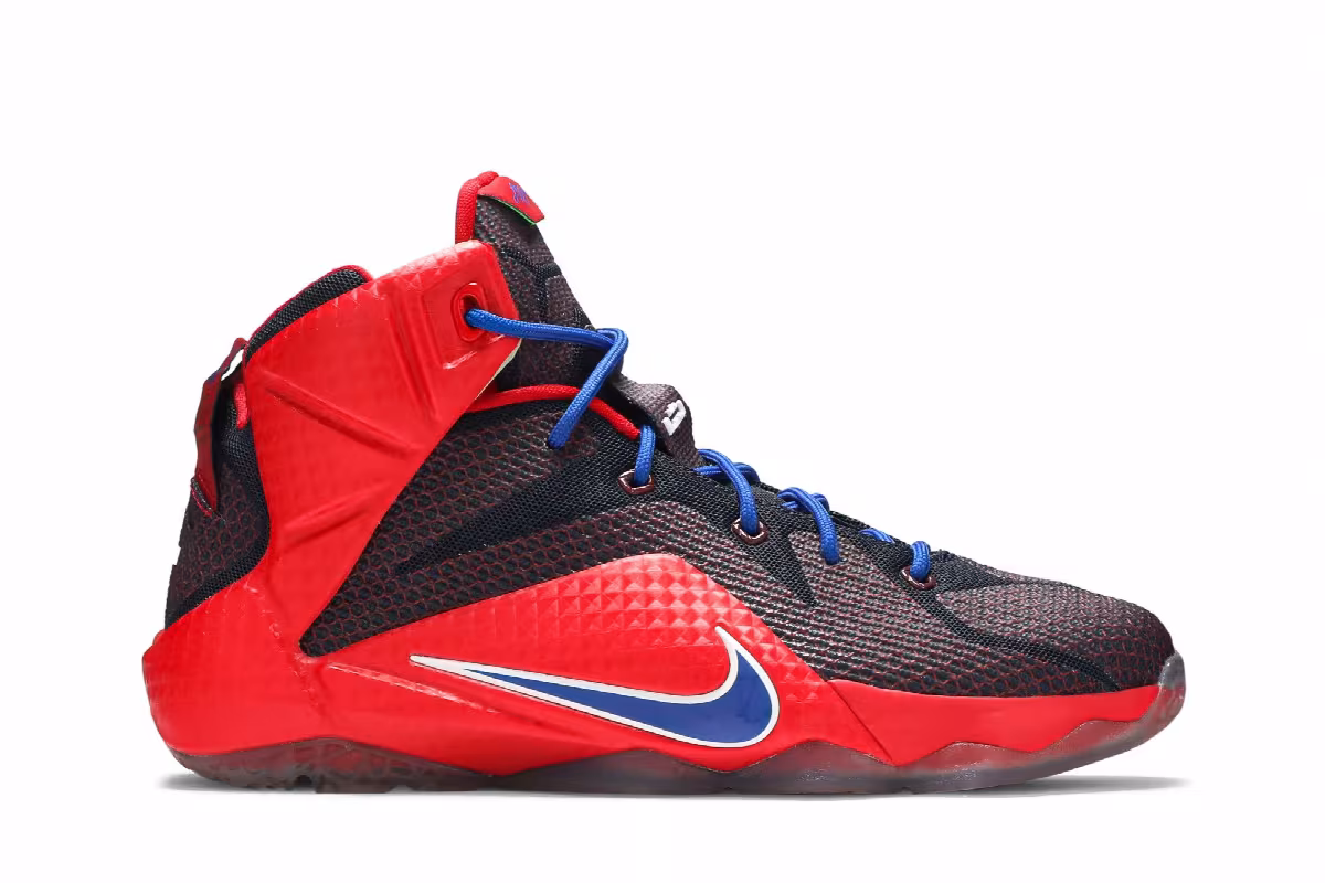 Nike LeBron 12 GS Supes, view 2
