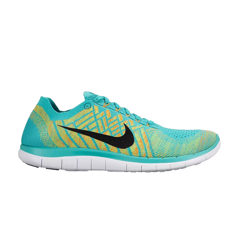 Nike Free 4.0 Flyknit V2 Hyper Jade Volt