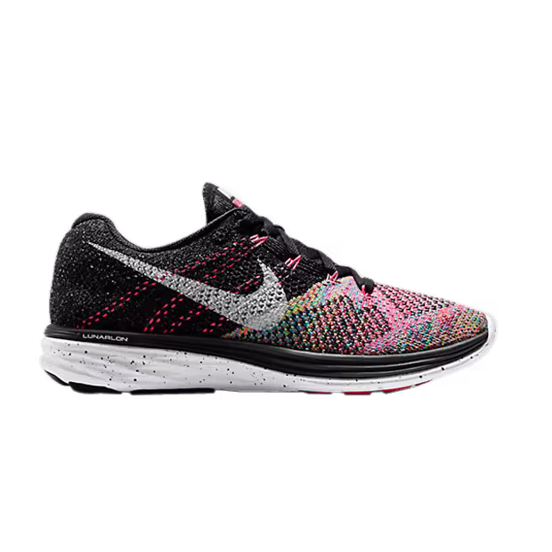 Nike Women's Flyknit Lunar 3 Pink Pow