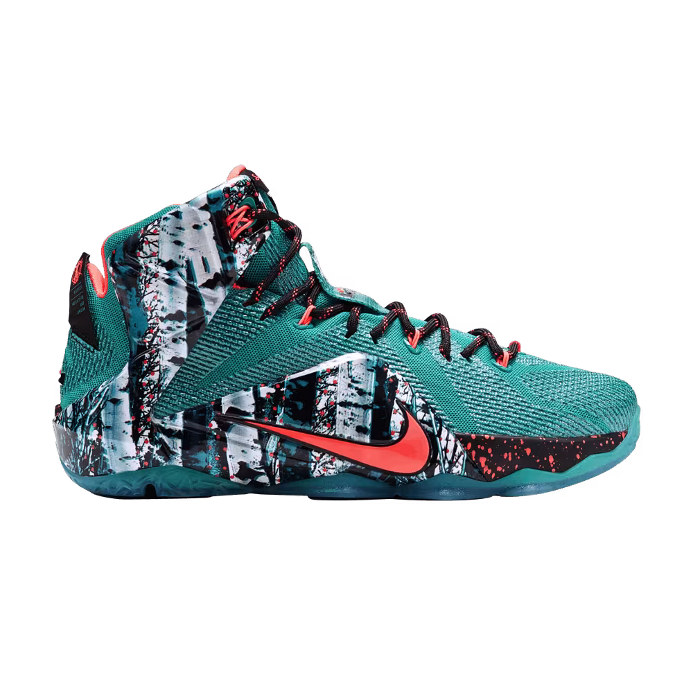 Nike LeBron 12 Xmas EP Akron Birch