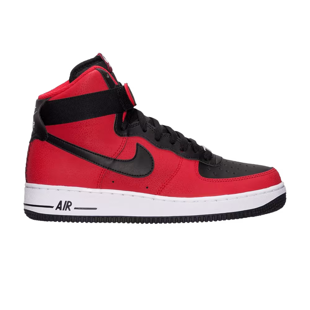 Nike Air Force 1 High University Red Black