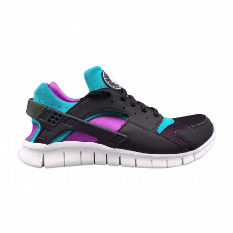 Nike Huarache Free Run 'Black Turquoise Magenta'