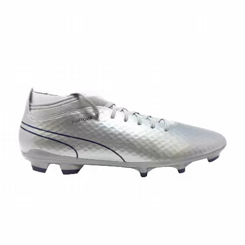 Puma One Chrome 2 FG 'Silver Blue Depths'