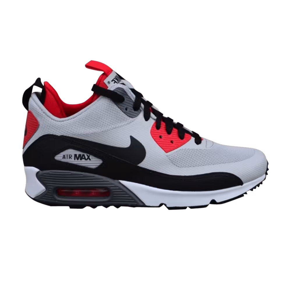 Nike Air Max 90 SneakerBoot NS Dusty Grey Red