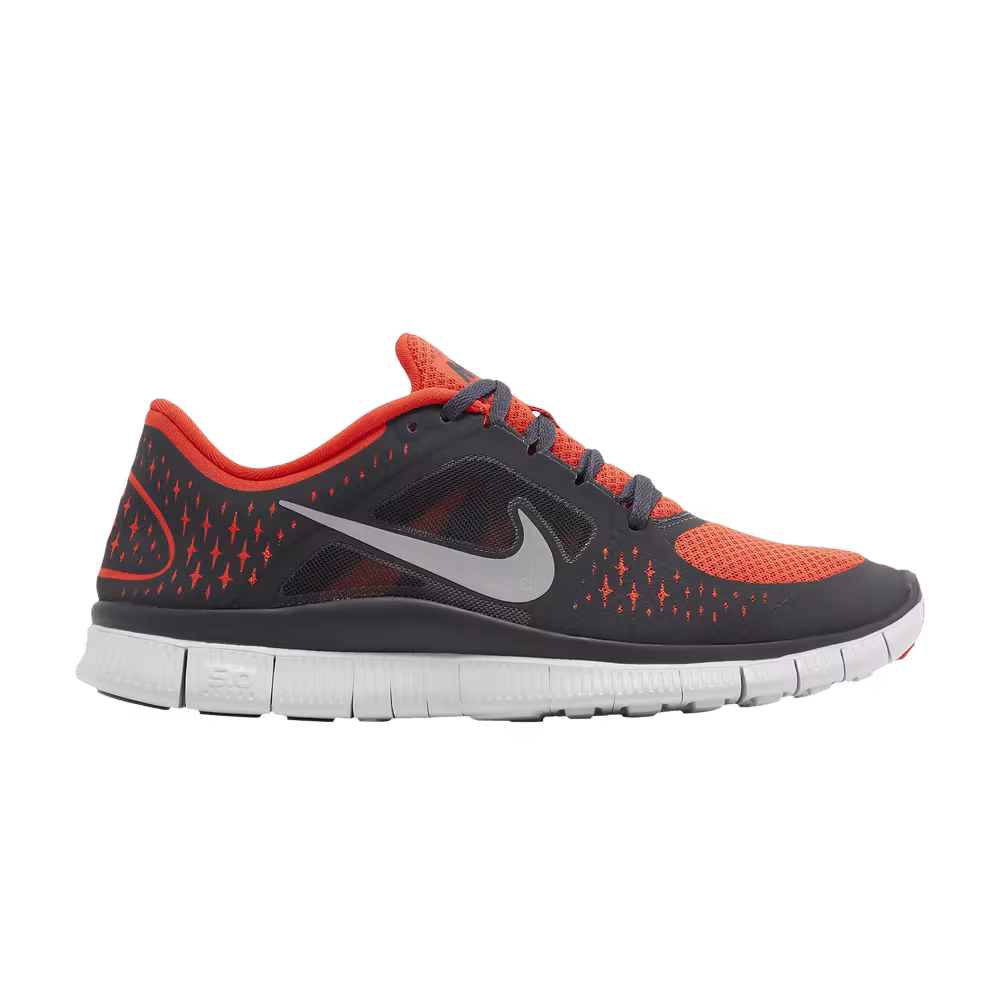 Nike Free Run+ 3 Anthracite Team Orange
