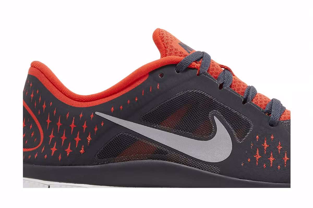 Nike Free Run+ 3 Anthracite Team Orange, view 3
