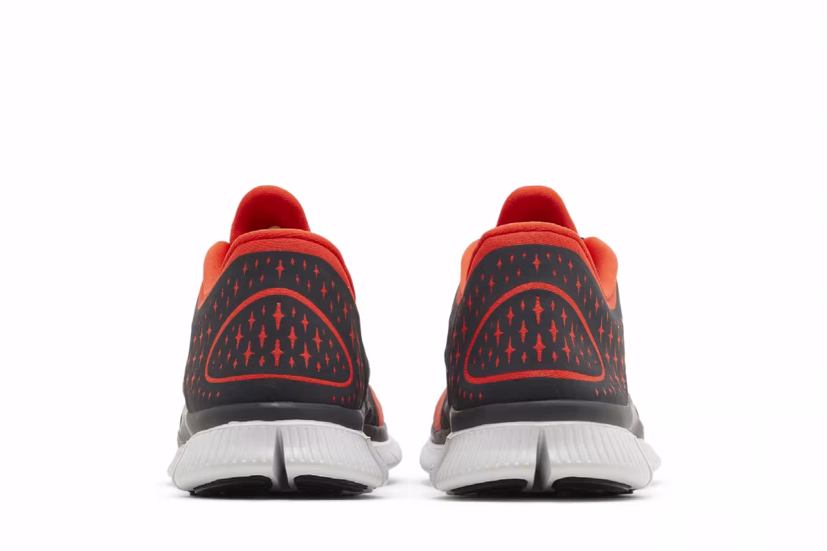 Nike Free Run+ 3 Anthracite Team Orange, view 7