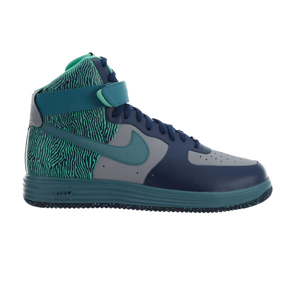 Nike Lunar Force 1 NS Premium High Silver Mineral Teal