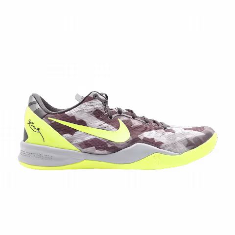Nike Kobe 8 GC 'Grey Camo Volt'