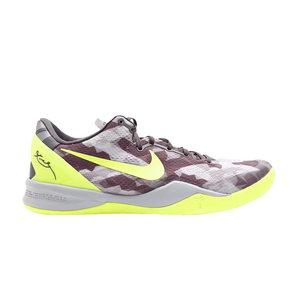 Nike Kobe 8 GC Grey Camo Volt