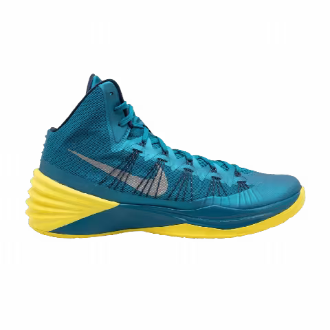 Nike Hyperdunk 2013 'Tropical Teal Sonic Yellow'