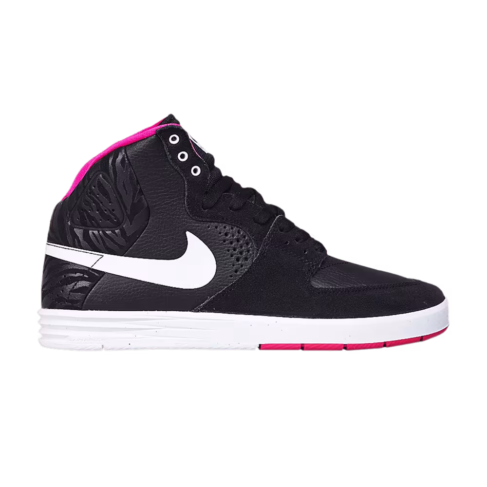 Nike Paul Rodriguez 7 High SB Black Pink Foil