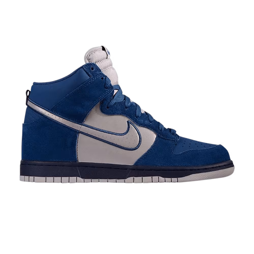 Nike Dunk High Brave Blue Reflective Silver