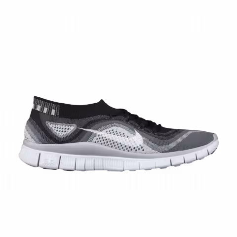 Nike Free Flyknit 'Black Grey'
