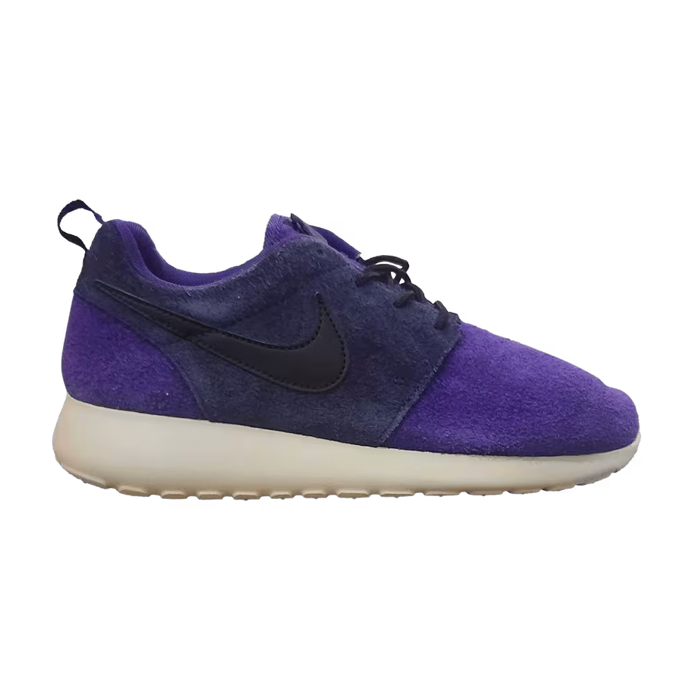Nike Women's Rosherun Leather Court Purple Obsidian