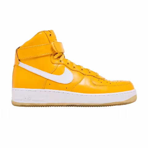 Nike Air Force 1 High Comfort Premium QS 'University Gold'