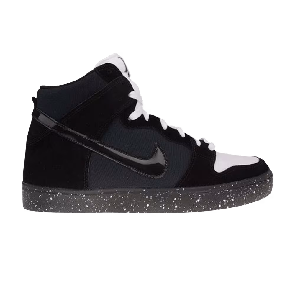Nike Dunk High LR Black White Speckle