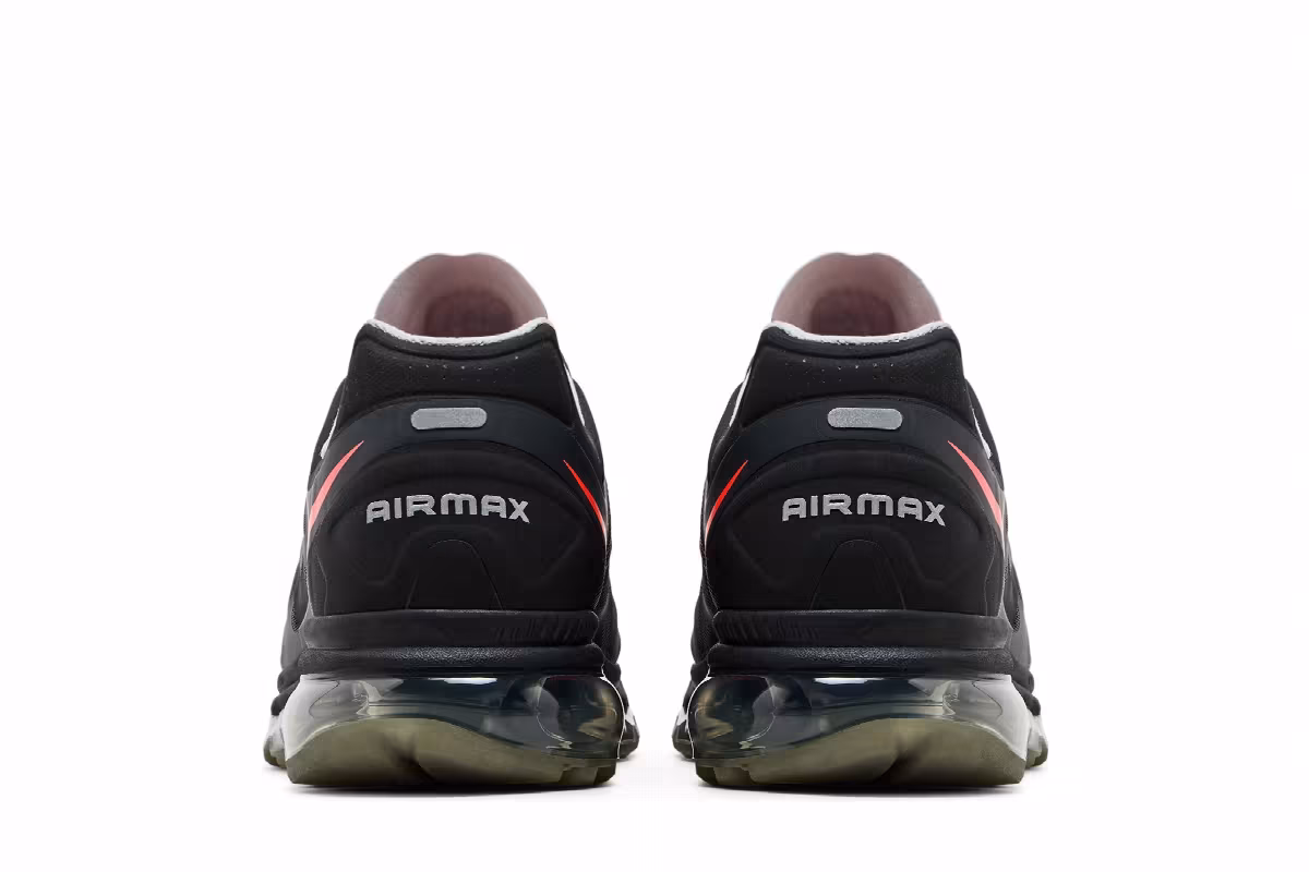 Nike Air Max+ 2012 Black Bright Crimson, view 7