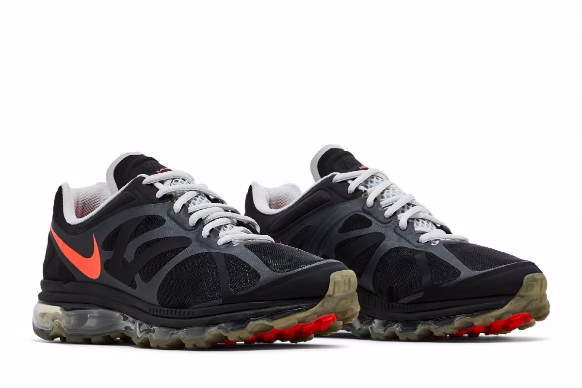 Nike Air Max+ 2012 Black Bright Crimson, view 9