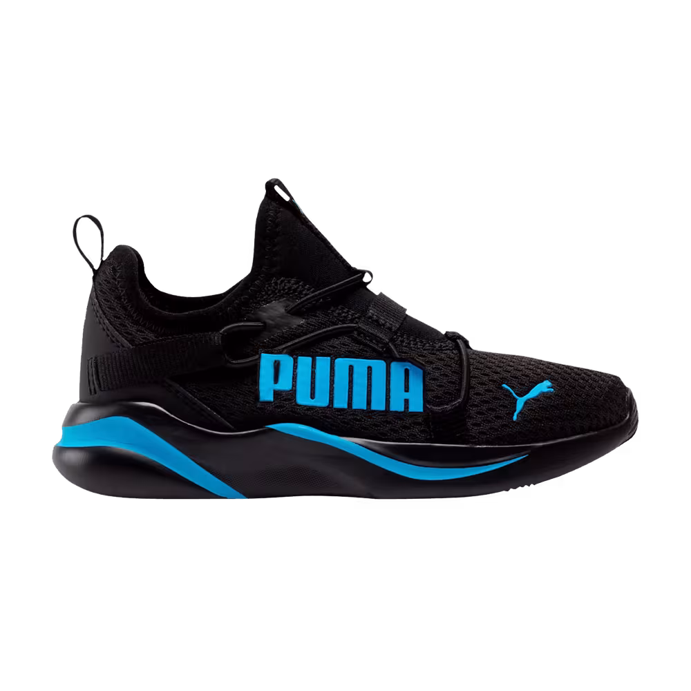 Puma Rift Slip-On Little Kids Black Energy Blue