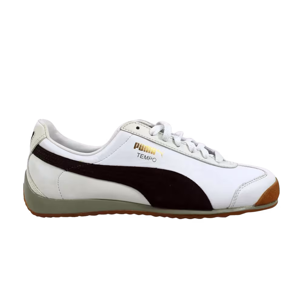 Puma Tempo Low Bracken Brown Spray Green