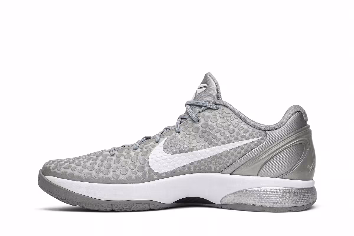 Nike Zoom Kobe 6 XDR Metallic Silver, view 4