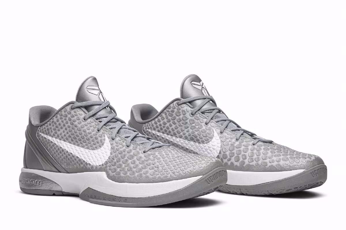 Nike Zoom Kobe 6 XDR Metallic Silver, view 9