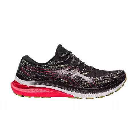 Asics Gel Kayano 29 2E Wide 'Black Electric Red'