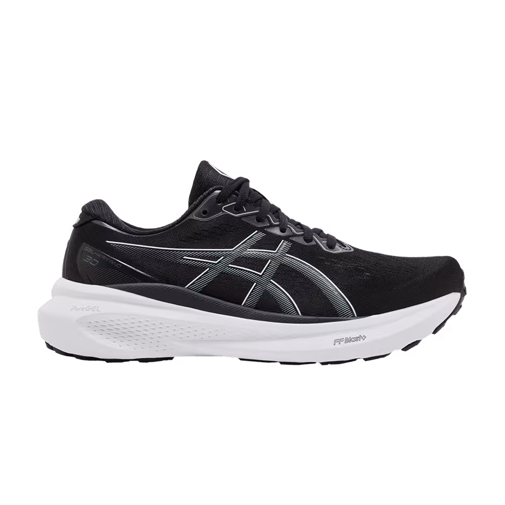 Asics Women's Gel Kayano 30 Wide Black Sheet Rock