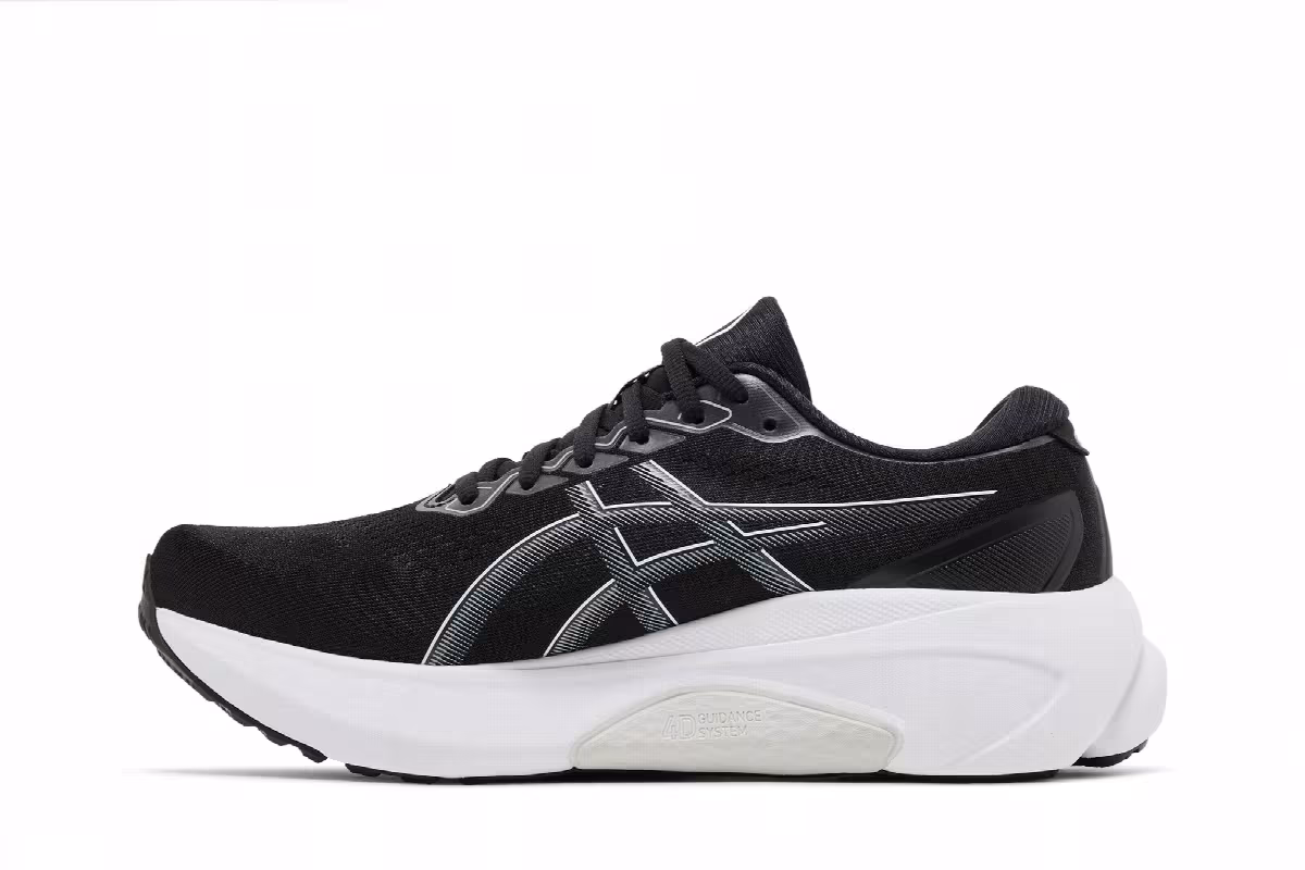 Asics Women's Gel Kayano 30 Wide Black Sheet Rock, view 4