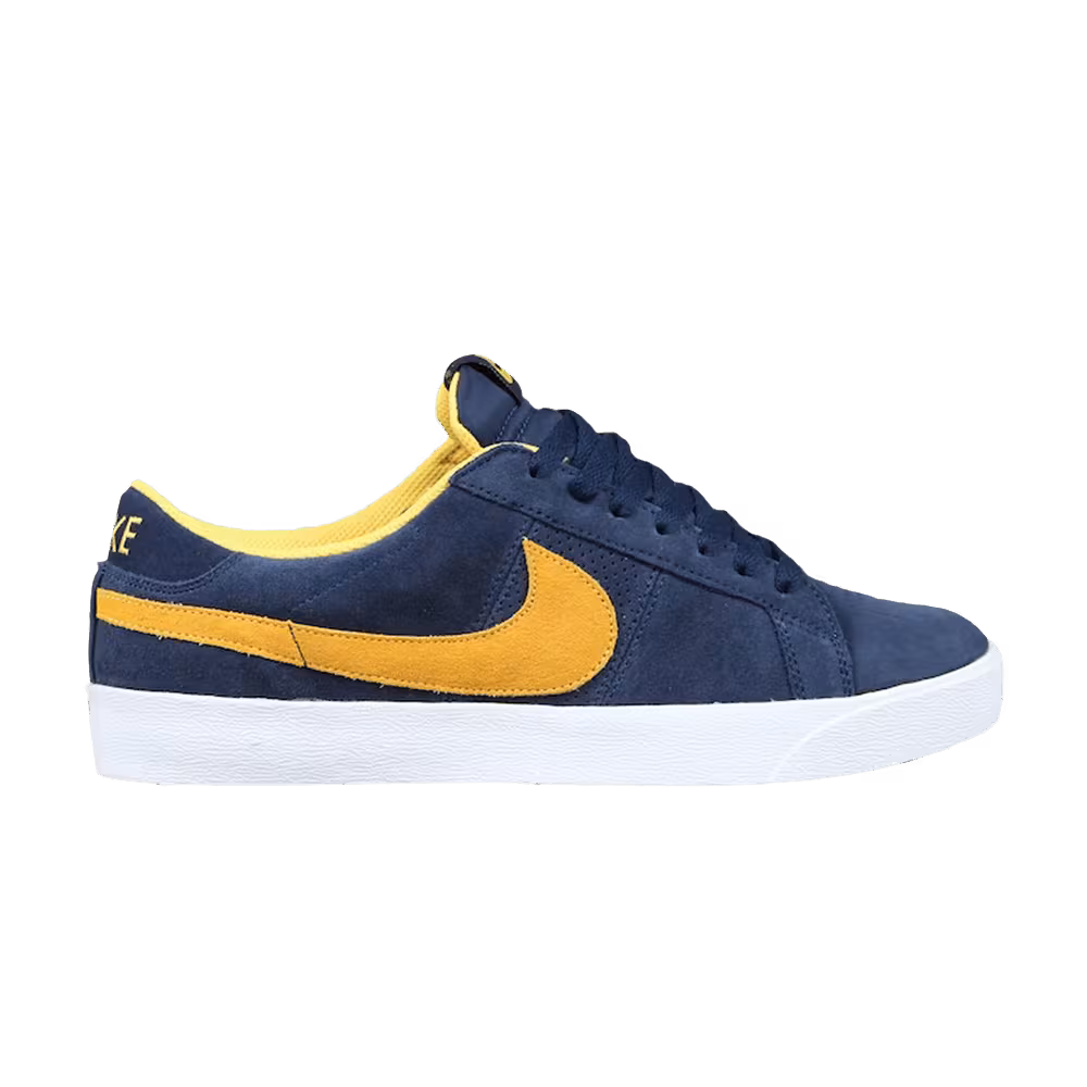 Nike Blazer Low SB CS Midnight Navy Varsity Maize