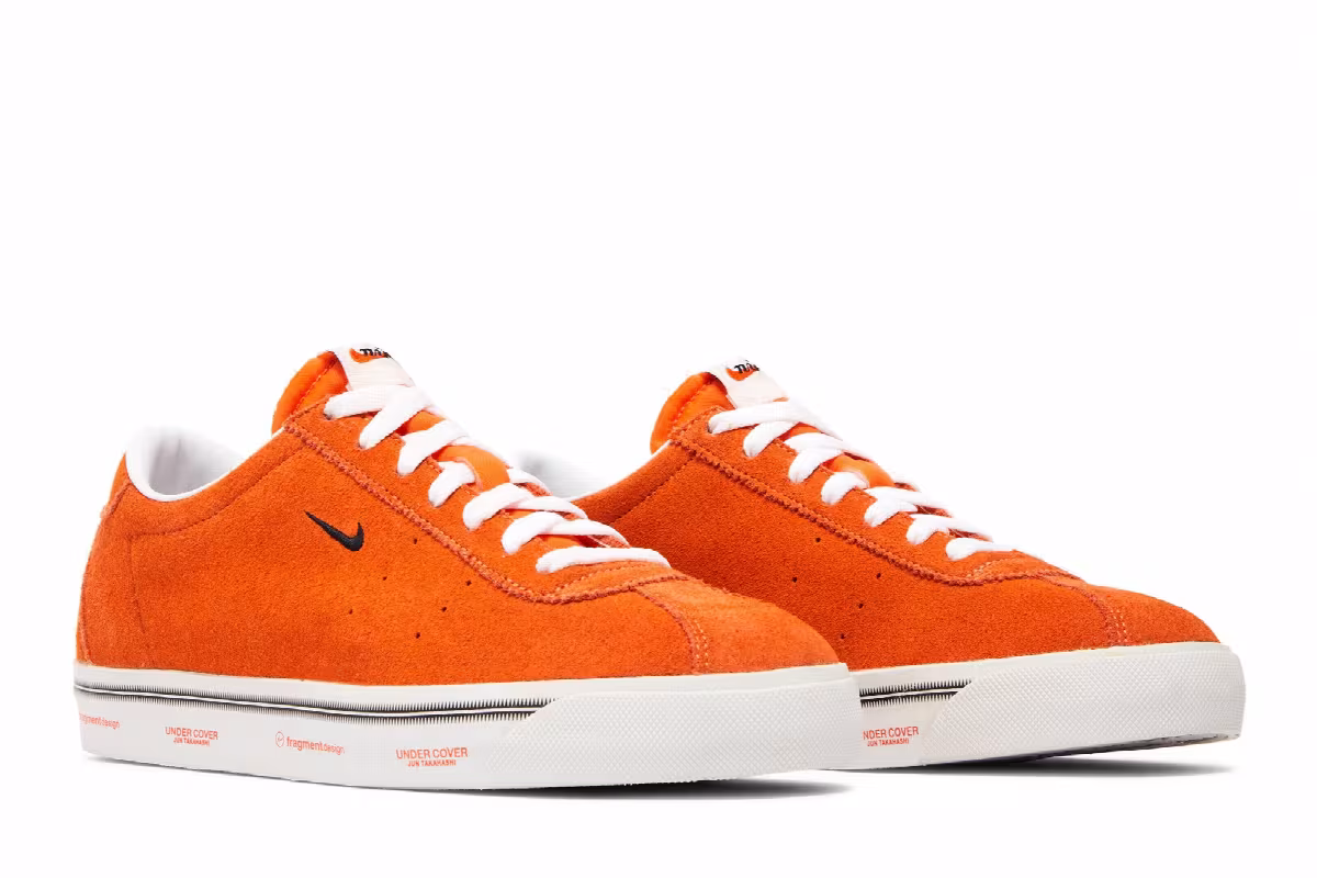 Fragment Design x Undercover x Nike Match Classic HF Orange Blaze, view 9