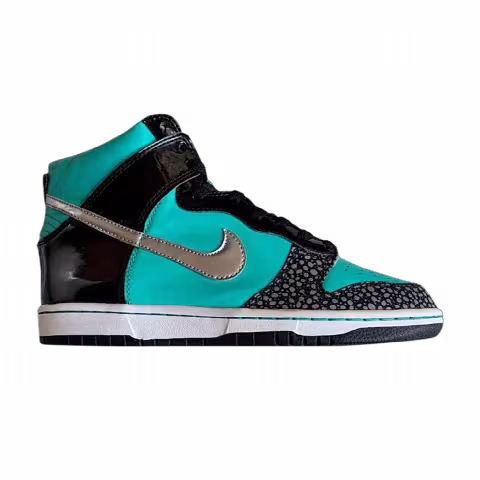 Nike Dunk High GS 'Black Retro Silver'