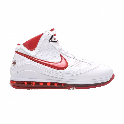 Nike Air Max LeBron 7 NFW GS 'White Varsity Red'
