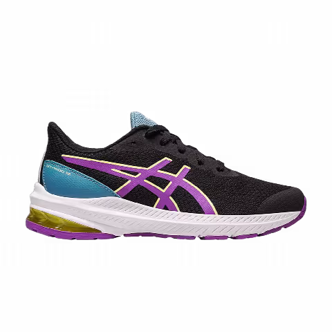 Asics GT 1000 12 GS 'Black Cyber Grape'