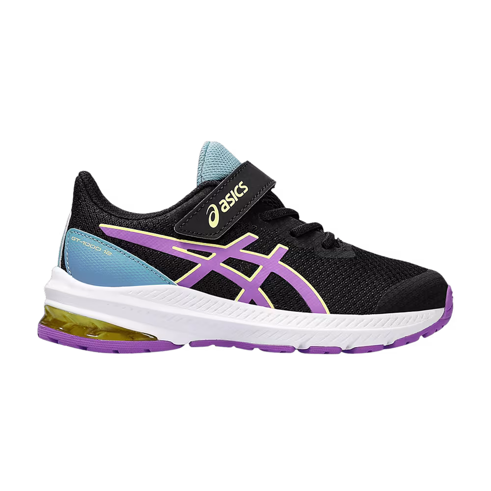 Asics GT 1000 12 PS Black Cyber Grape