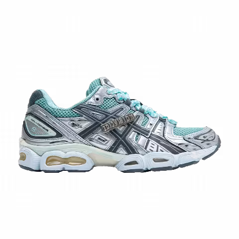 (di)vision x ASICS Gel Nimbus 9 'Crafts For Mind - Checked Turquoise'
