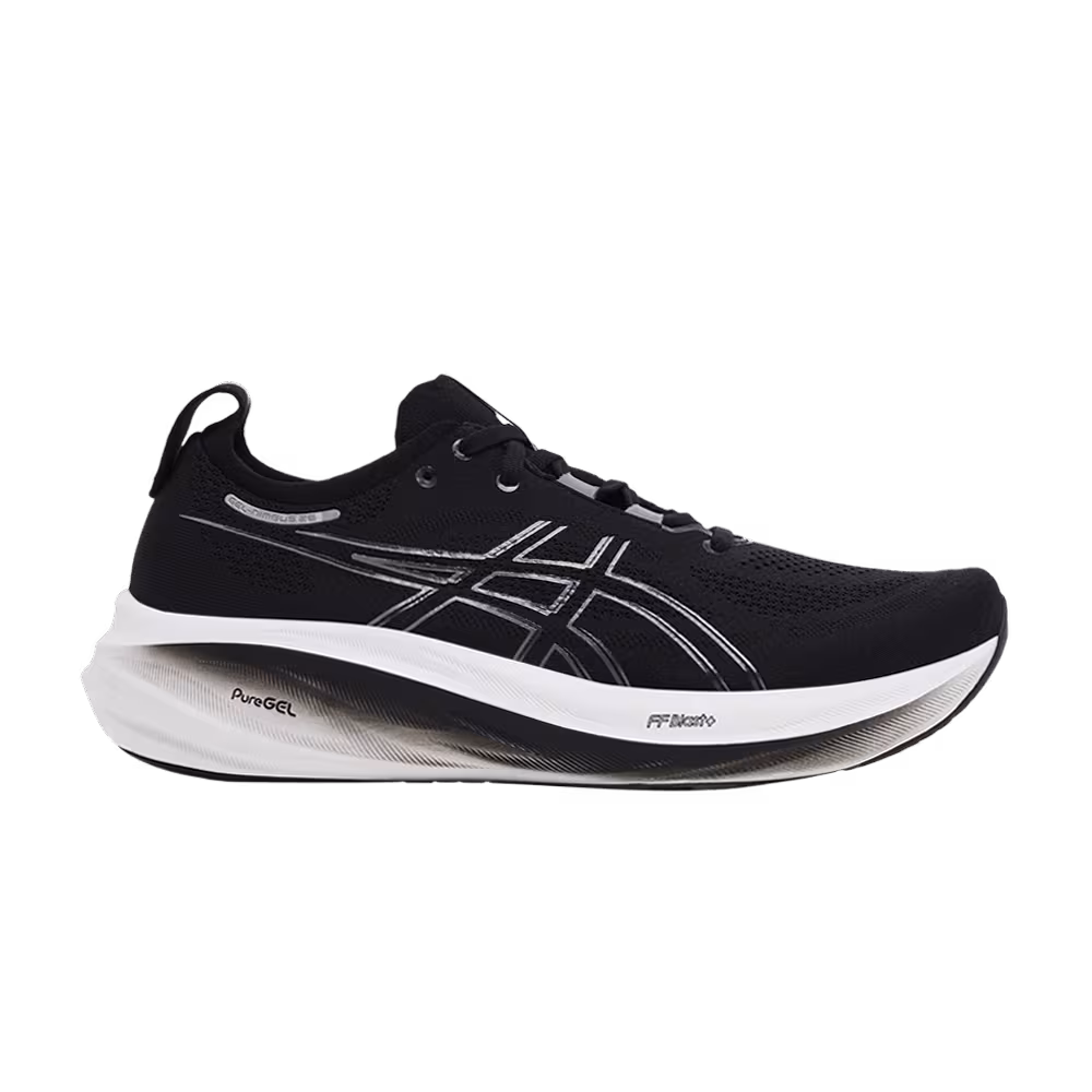 ASICS Gel Nimbus 26 Wide Black Graphite Grey
