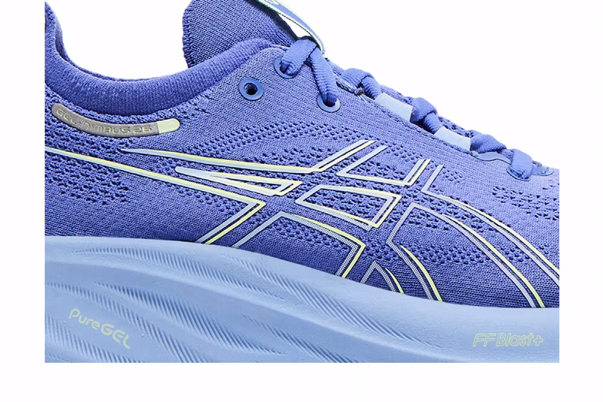 Asics Women's Gel Nimbus 26 Sapphire Light Blue, view 3