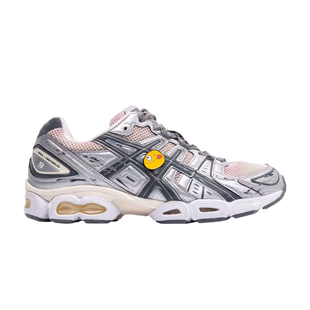 (di)vision x ASICS Gel Nimbus 9 Crafts For Mind - Wine Stained
