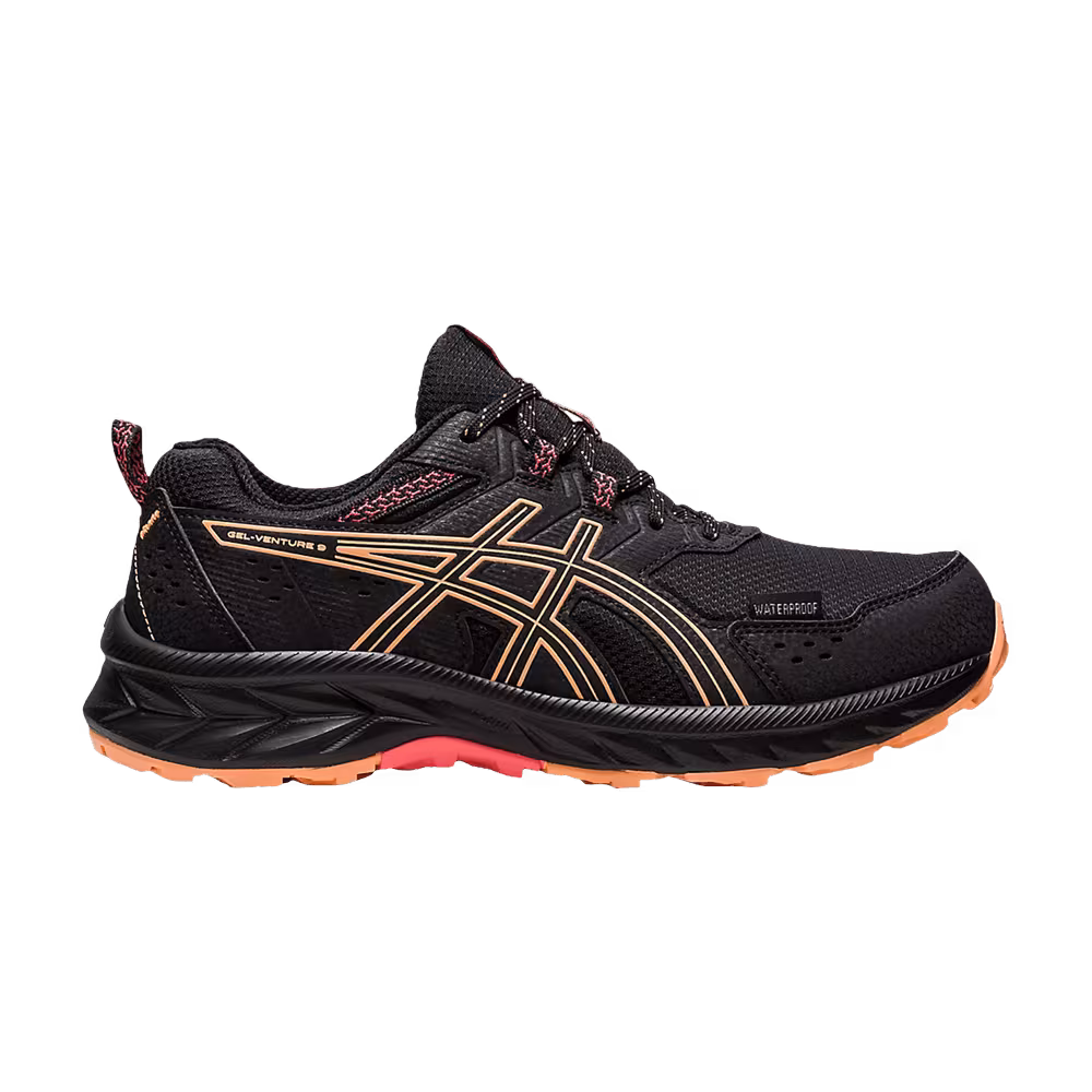 Asics Women's Gel Venture 9 Waterproof Black Summer Dune