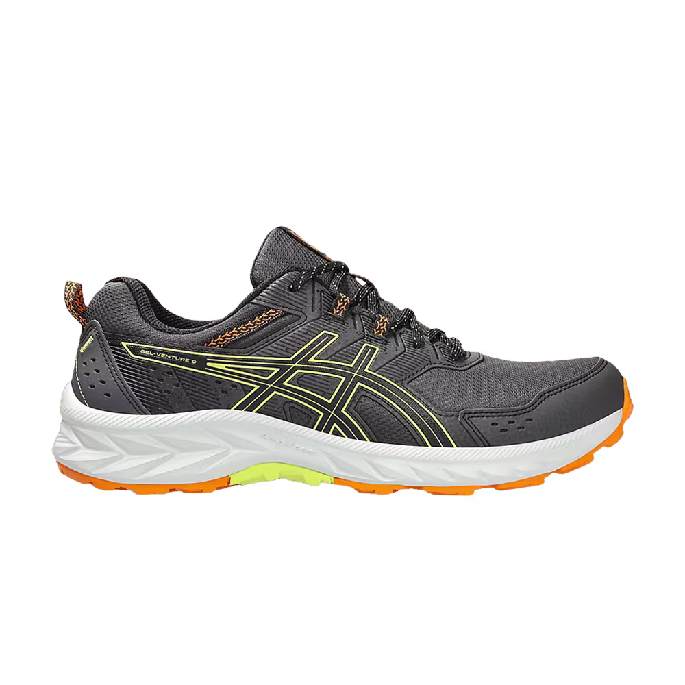 Asics Gel Venture 9 Extra Wide Graphite Grey Glow Yellow