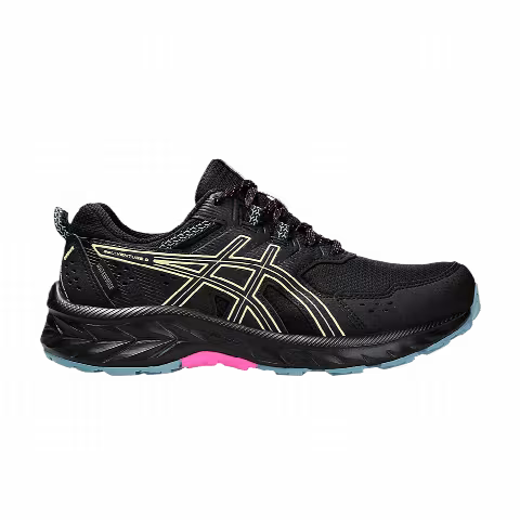 Asics Wmns Gel Venture 9 Waterproof 'Black Lime Green'