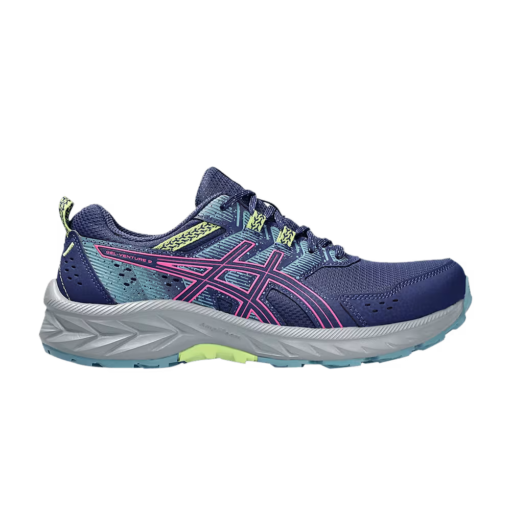 Asics Women's Gel Venture 9 Wide Deep Ocean Hot Pink